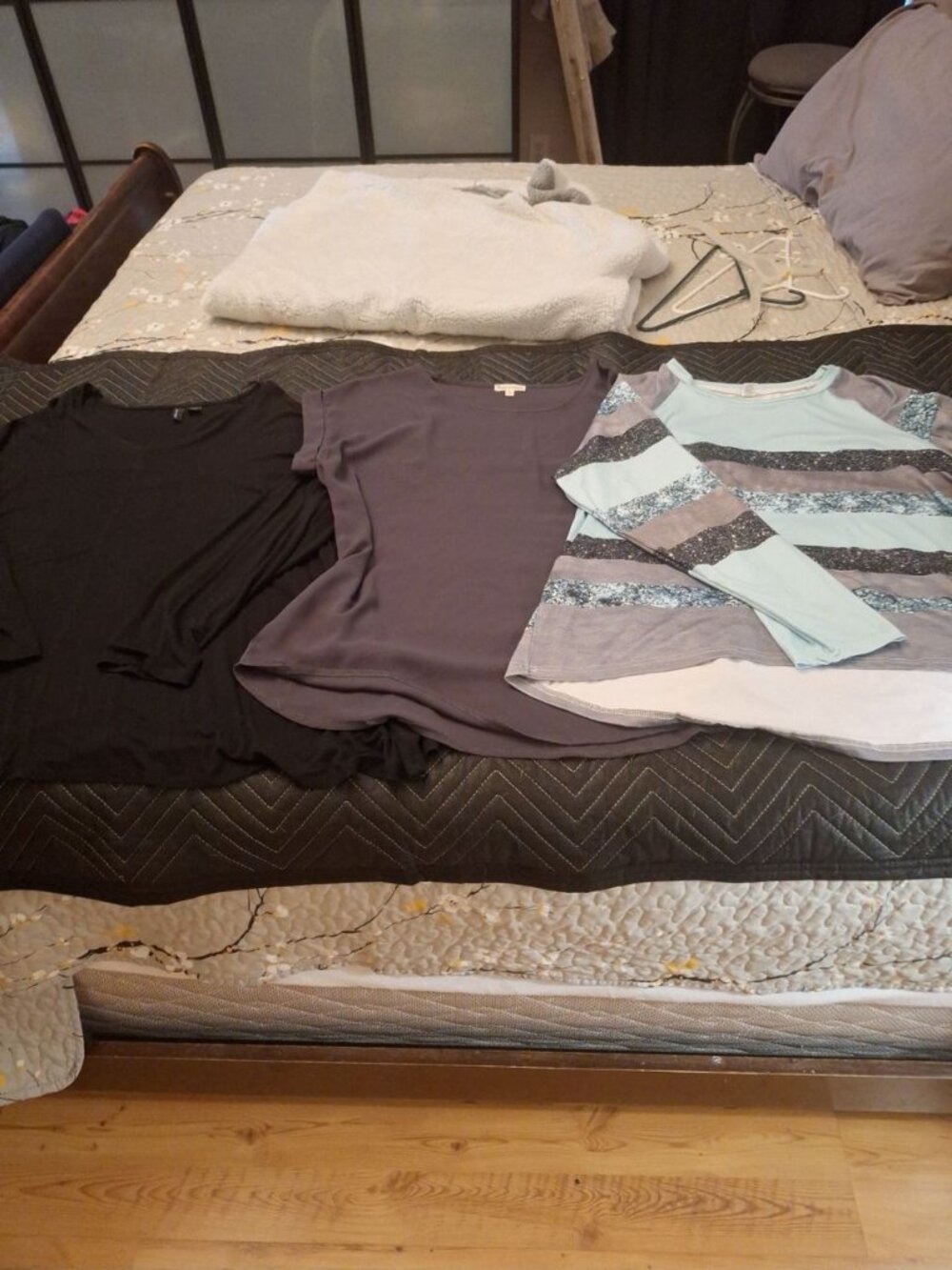 Lot of 3 Women's Casual Tops - Modern Closet Essentials